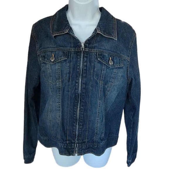 New York & Company Jackets & Blazers - NY Jeans New York and Company Jean Jacket Size M